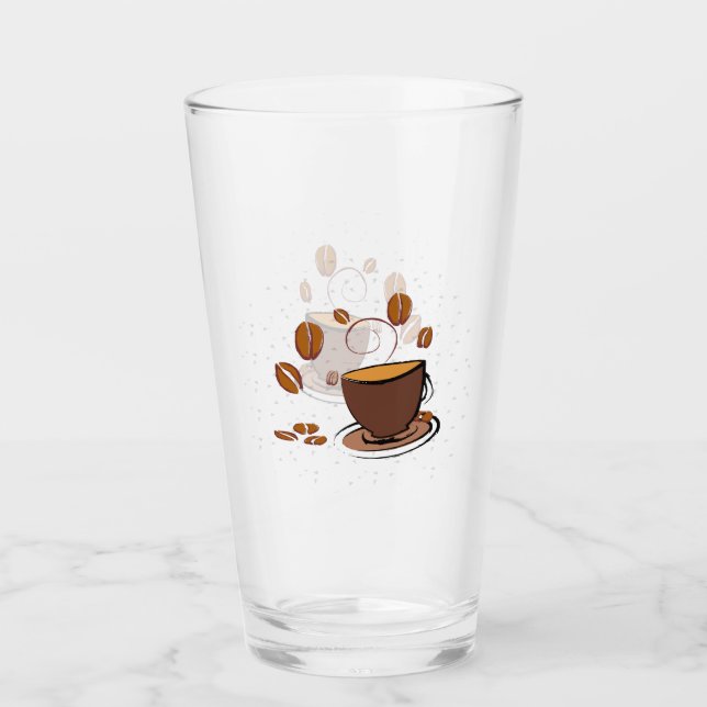 Coffee Love Glass (Front)