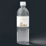 Coffee Love is Brewing Bridal Shower Bottle Label<br><div class="desc">Coffee Love is Brewing Bridal Shower Water Bottle Label,  Coffee Love is Brewing Water Bottle Label,  Mineral Water Bottle Label,  Bridal Shower Water Bottle Label.</div>