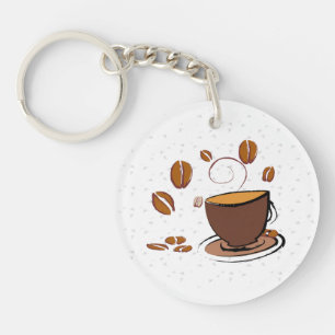Coffee Love Key Ring