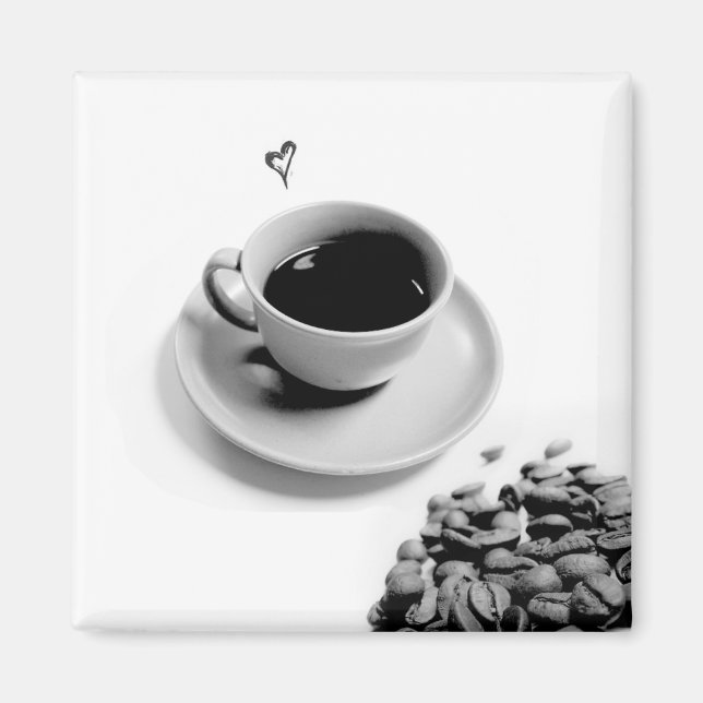 coffee love magnet (Front)