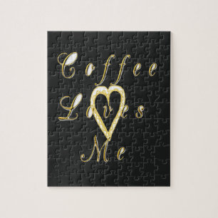 Coffee love me. jigsaw puzzle