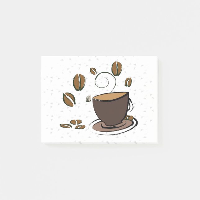 Coffee Love Post-it Notes (Front)
