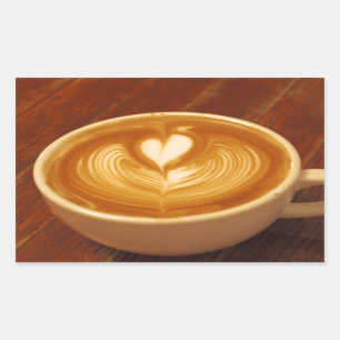 Coffee Love Rectangular Sticker