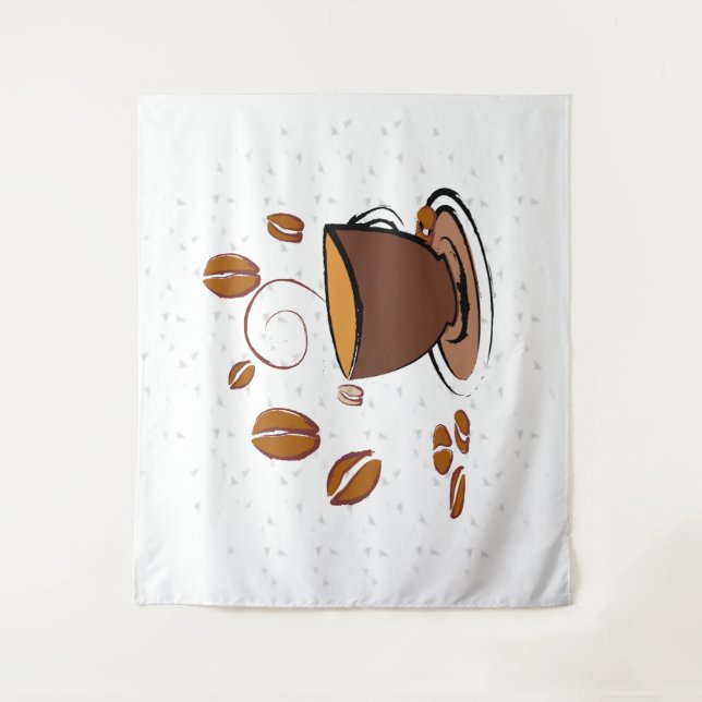 Coffee Love Tapestry (Front)