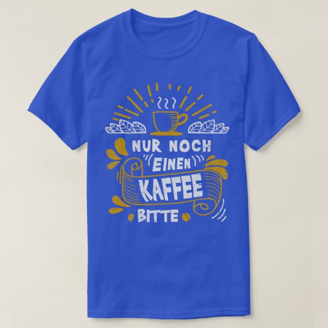 Coffee loved by caffeine lovers 7 T-Shirt (Design Front)