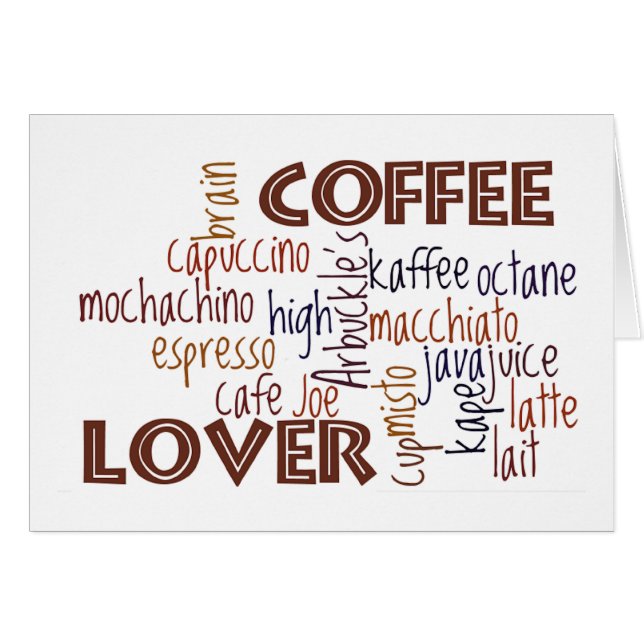 Coffee Lover (Front Horizontal)