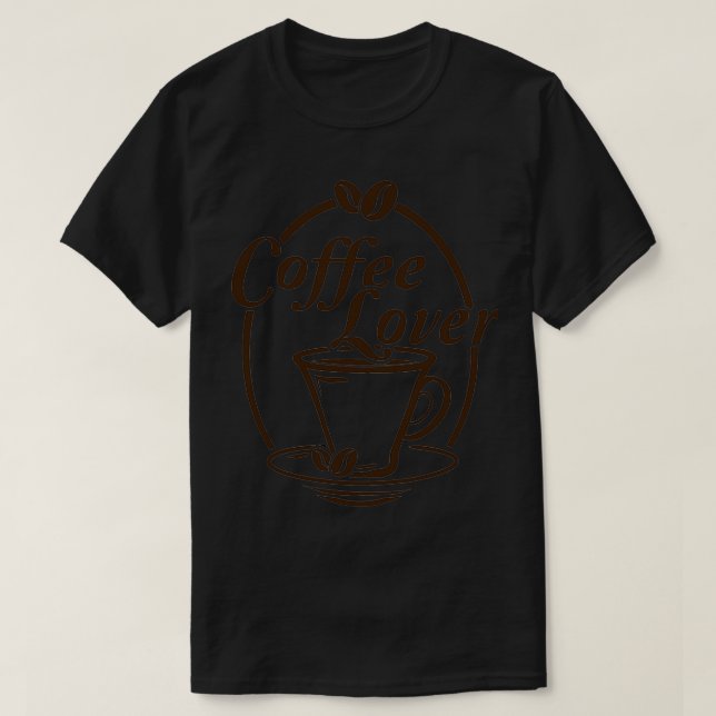 Coffee Lover 16 T-Shirt (Design Front)
