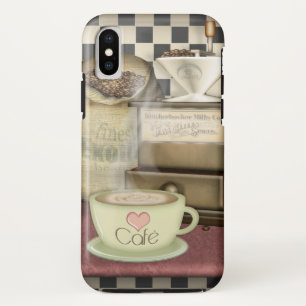 Coffee Lover Café iPhone X Case