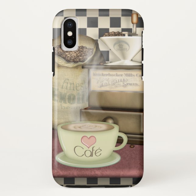 Coffee Lover Café Case-Mate iPhone Case (Back)