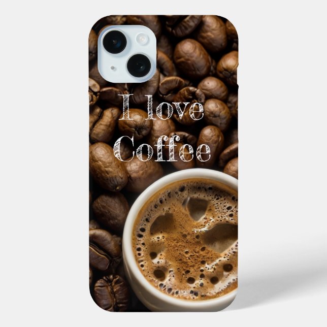 Coffee Lover Case-Mate iPhone Case (Back)
