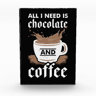 Coffee Lover Chocolate And Coffee Photo Block