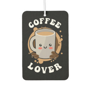 Coffee Lover Coffee Cappuccino Lover Car Air Freshener