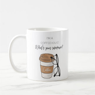 coffee lover, coffee holic, gift for her mug