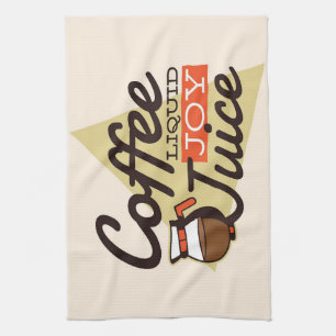 Coffee Lover Coffee Is Liquid Joy Tea Towel