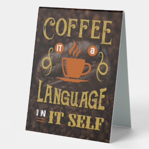 Coffee Lover Coffee Language