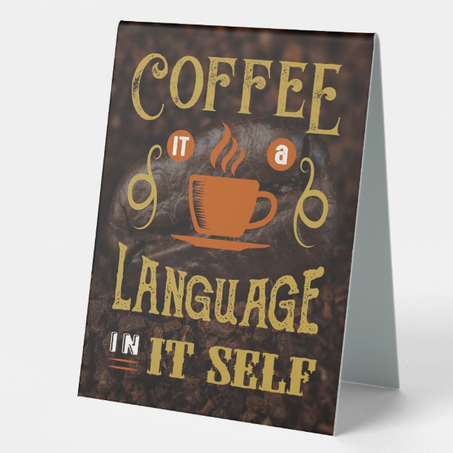 Coffee Lover Coffee Language (Front)