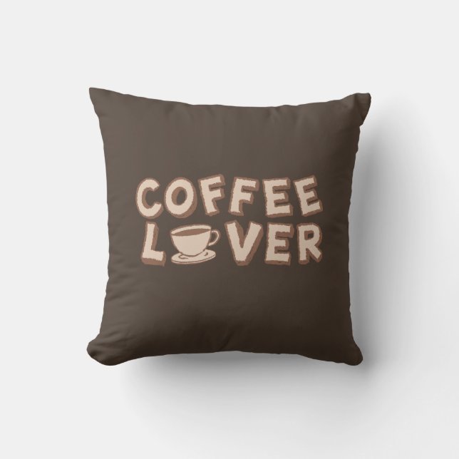 Coffee Lover Cushion (Front)
