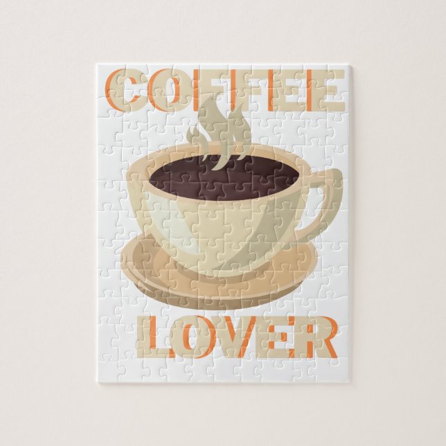 Coffee Lover – Cute & Cosy for Caffeine Fans Jigsaw Puzzle (Vertical)
