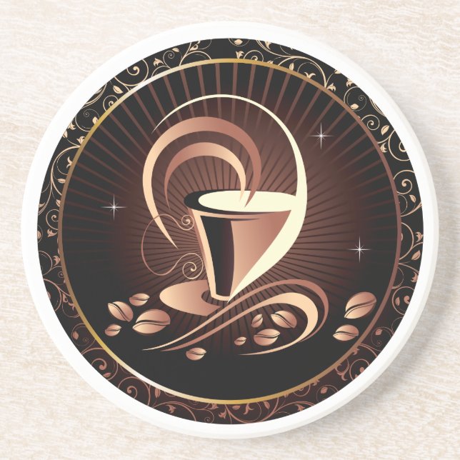 Coffee Lover Drink Coaster (Front)