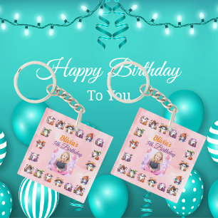 Coffee Lover Ghost Acrylic Keychain Birthday Favou