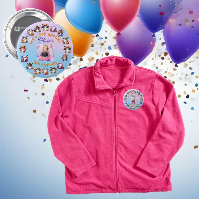 Coffee Lover Ghost Halloween Party  6 Cm Round Badge (Creator Uploaded)