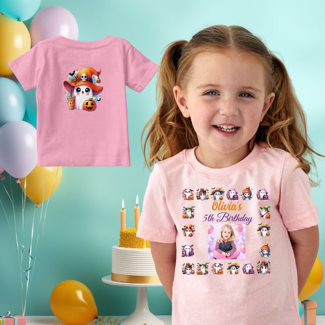 Coffee Lover Ghost Kids Birthday  Baby T-Shirt (Creator Uploaded)