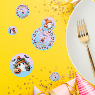Coffee Lover Ghost Table Confetti for Kids Party