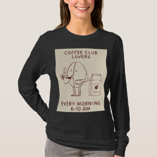 Coffee lover girls tshirt