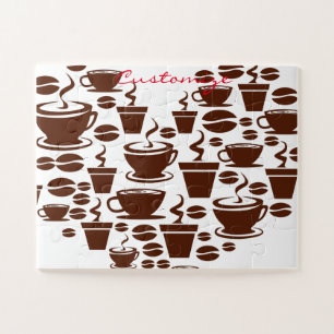 Coffee Lover Heart Thunder_Cove Jigsaw Puzzle