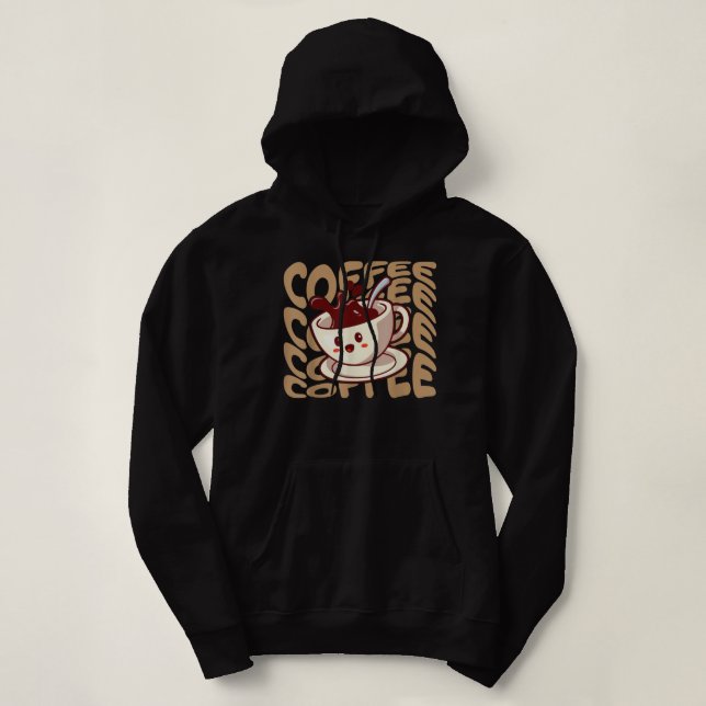 Coffee Lover  Hoodie (Design Front)