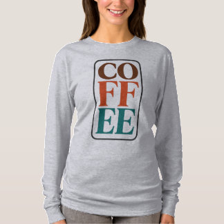 Coffee Lover Long Sleeve Graphic Tee