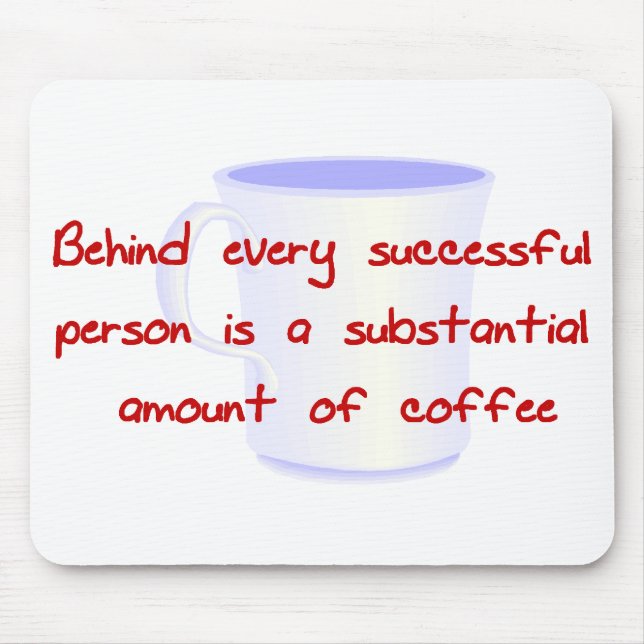 Coffee Lover Mouse Pad (Front)