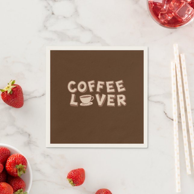 Coffee Lover Napkin (Insitu)