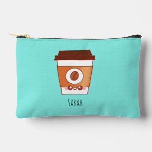Coffee Lover Paper Cup Unique  Accessory Pouch
