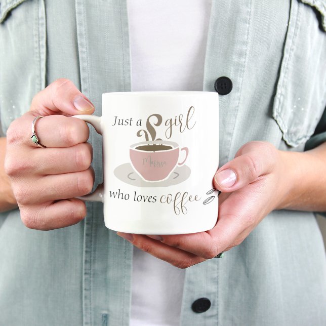 Coffee Lover Personalised Script for Her Mug (Creator Uploaded)
