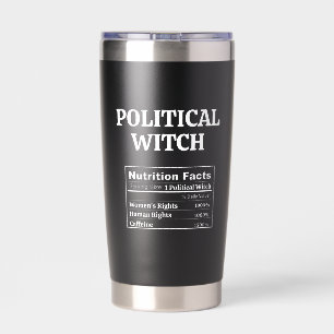 Coffee Lover Political Humour Witch Feminist BFF Insulated Tumbler