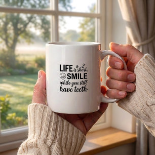 Coffee Lover Smile Still Short Teeth Mug
