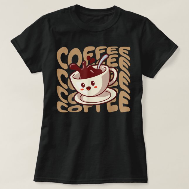 Coffee Lover  T-Shirt (Design Front)