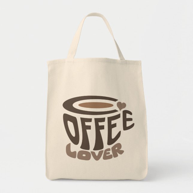 Coffee Lover Tote Bag (Front)