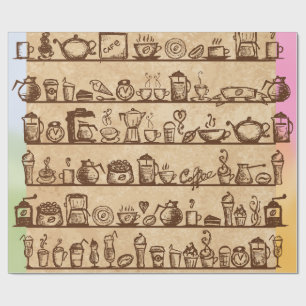 Coffee Lover Wrapping Paper