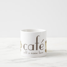 Coffee Lovers Café Personalised Espresso Cup