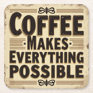 Coffee lovers coasters