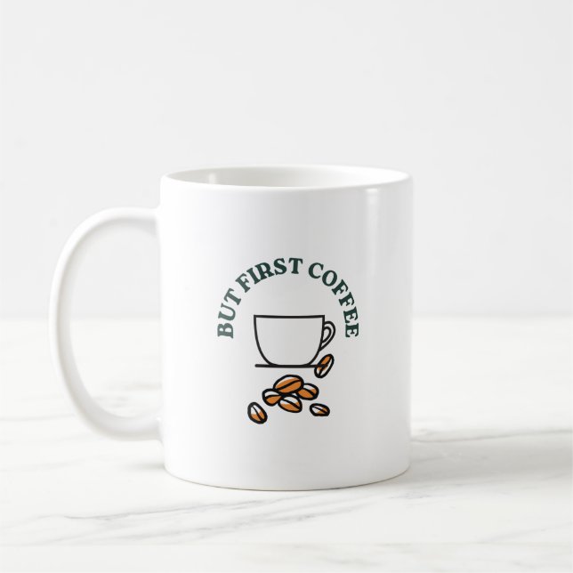 COFFEE LOVERS COFFEE MUG (Left)