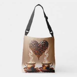 Coffee lovers crossbody bag