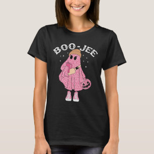 Coffee Lovers Cute Ghost Halloween Costume Boujee  T-Shirt