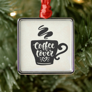 ***COFFEE LOVER'S*** FUN ANYTIME ORNAMENT