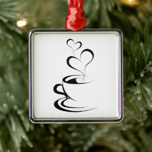 ***COFFEE LOVER'S*** FUN ANYTIME ORNAMENT