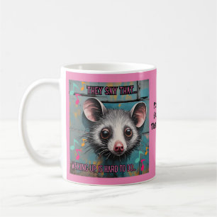 Coffee Lover's Gift.  Caffiene Addicts Mug
