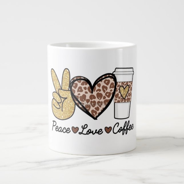 Coffee lovers large coffee mug (Front)