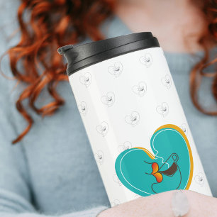 Coffee LoverS muackS-Editable Text Thermal Tumbler